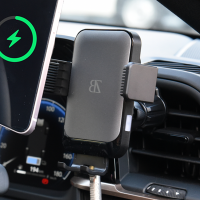 【2025年最新強化版】自動検知機能 車載ホルダー ワイヤレス充電 充電コイル自動開閉 エアコン口取付 最大15W 急速充電 スマホホルダー 車 充電 Qi対応 CARZEL